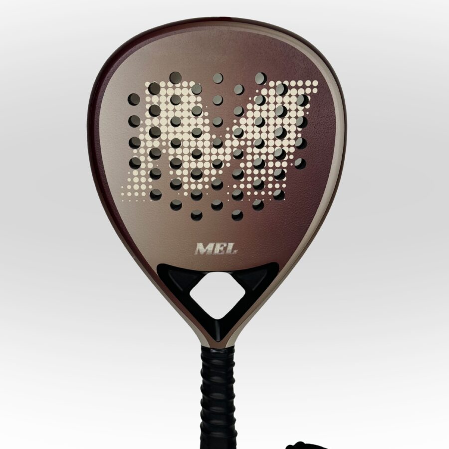 מחבט פאדל מקצועי MEL TITAN Bronze Edition- 18K
